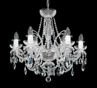 Traditional Crystal Chandeliers EL111645  - silver 