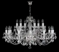 Traditional Crystal Chandeliers L056CE  - silver 