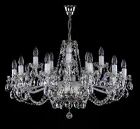 Traditional Crystal Chandeliers  L1059CE - silver 