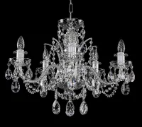 Traditional Crystal Chandeliers L16057CE  - silver 
