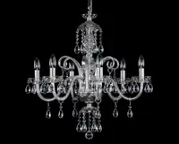Modern Crystal Chandeliers ATCH06 -  silver