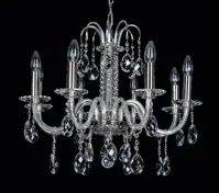 Modern Crystal Chandeliers EL217801 -  silver