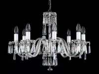 Modern Crystal Chandeliers L155CE -  silver