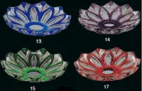 Crystal chandelier ruby EL601917