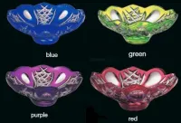 Crystal chandelier violet EL660614