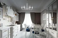 Clear Glass Chandelier EL251600