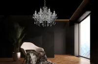 Crystal chandelier EL140802PB