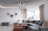 Spiral Crystal Light Modern L435CLN