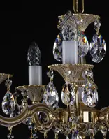 Chandelier cast brass L344CLN