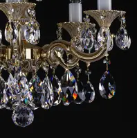 Chandelier cast brass L344CLN