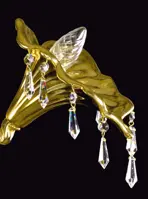 Chandelier brass cast L369CE