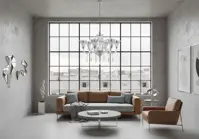 Glass Chandelier AL263 Glass Chandelier AL263