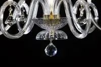 Clear Glass Chandelier EL2246023