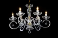 Clear Glass Chandelier EL2246023