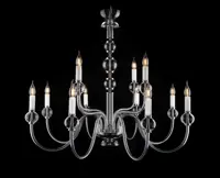 Clear Glass Chandelier EL4308+400