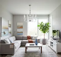 Clear Glass Chandelier EL430800 Clear Glass Chandelier EL430800