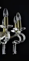 CHANDELIER CRYSTAL LW504080100G - candle detail
