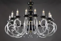 Chandelier crystal black EL4211600BLACK