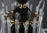 Chandelier crystal black EL4211600BLACK