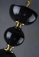 Chandelier crystal black EL4211600BLACK