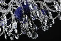 Crystal chandelier violet EL6848022