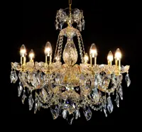 Cut glass crystal chandelier LW146082100G