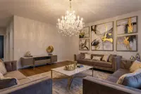 Chandelier crystal EL1168+4+401PB