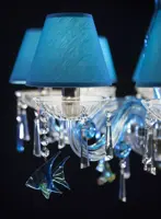 Chandelier with shades EL4188303-3Sfish