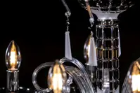 Chandelier crystal black EL619818N