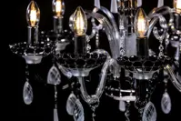Chandelier crystal black EL619818N