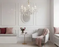 Cut glass crystal chandelier L16051CLN