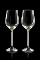 Crystal wine Glass 2pcs