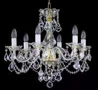 Cut glass crystal chandelier L026CLN