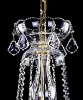  Cut Glass Crystal Chandelier L16043CE - detail 