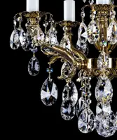Chandelier brass cast L16142CLN