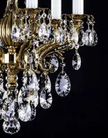 Chandelier brass cast L16143CLN