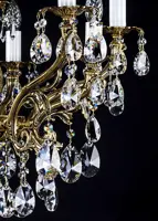 Chandelier brass cast L16144CLN