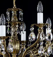 Chandelier brass cast L16144CLN
