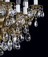 Chandelier brass cast L16145CLN