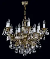 Chandelier brass cast L16145CLN