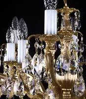 Chandelier brass cast L16148CLN
