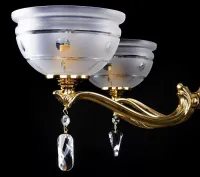Brass chandelier L16150CE - detail 