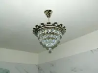 Chandelier cast brass L379CE