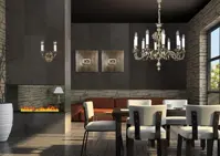 Brass chandelier L391