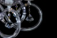 Clear Glass Chandelier EL2248023