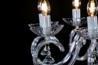 Clear Glass Chandelier EL2248023