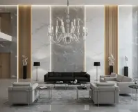 Clear Glass Chandelier EL4301800