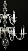 Clear Glass Chandelier  LW513120100G - detail 