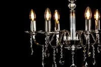 Brass chandelier AL247