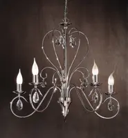 Chandelier with metal arms OLU16585